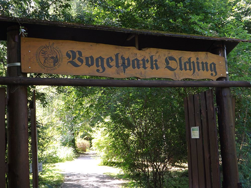 Eingang (Vogelpark Olching)