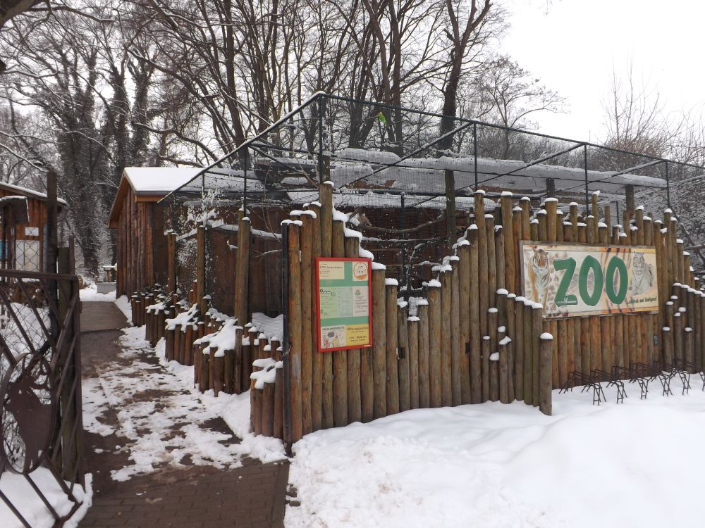 Eingang (Zoo Aschersleben)