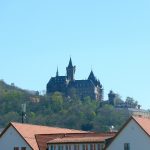 Schloss Wernigerode von Wernigerode aus gesehen