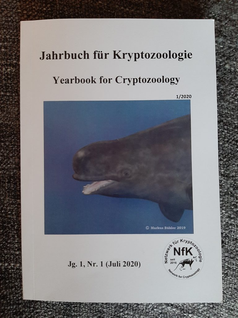 1. Jahrbuch für Kryptozoologie (Rezension) Der BeutelwolfBlog